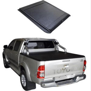 TOYOTA Hilux Vigo 2005 -  2015 ( 4 DOOR ) Χειροκίνητο Ρολό Αλουμινίου (Roll Shutter / Canopy Cover /Καπάκι Καρότσας )