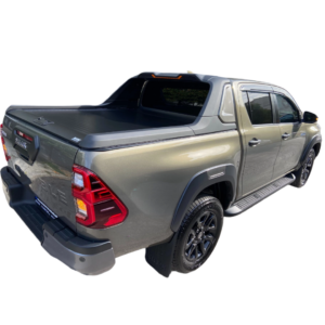 TOYOTA Hilux 2015 + ( 4 DOOR ) Χειροκίνητο Ρολό Αλουμινίου (Roll Shutter / Canopy Cover /Καπάκι Καρότσας )SUNK TYPE + + ABS SEQUENTIAL ROLL BAR